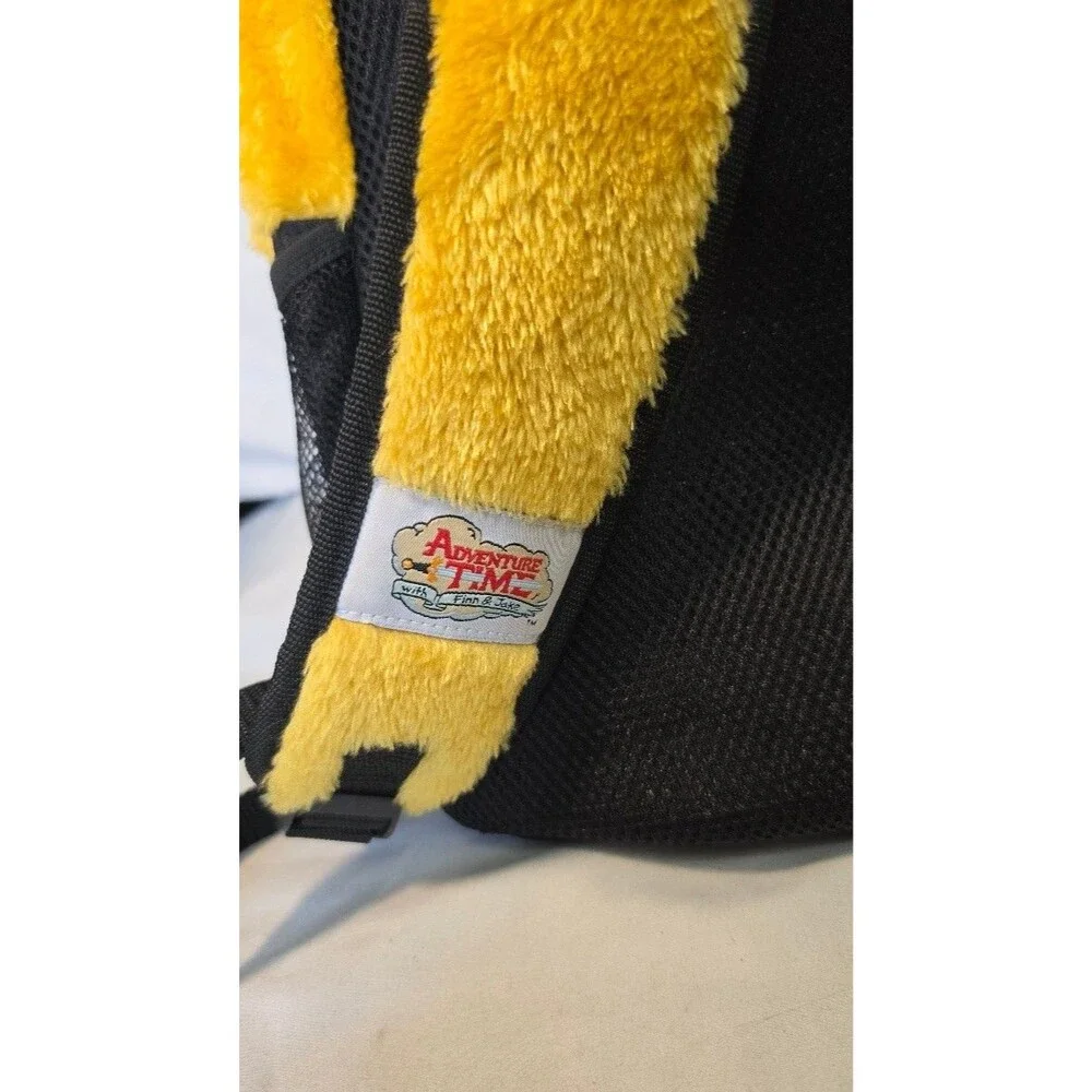Cartoon Network Adventure Time Jake Dog Sherpa Plush Vintage Backpack